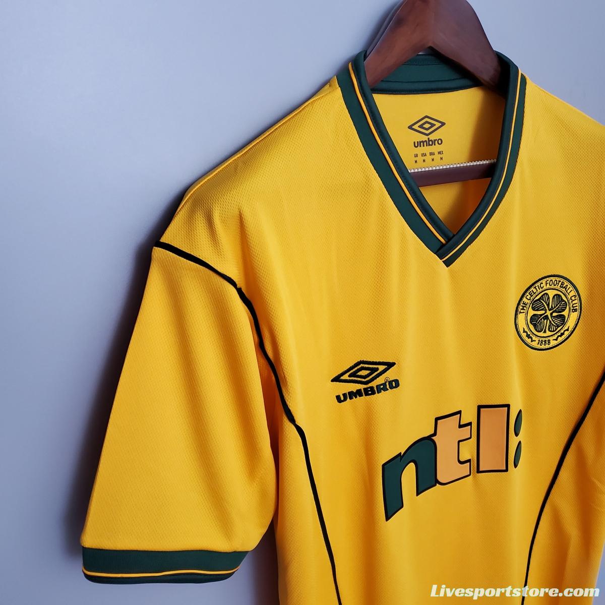 Retro 01/03 Celtics away Soccer Jersey