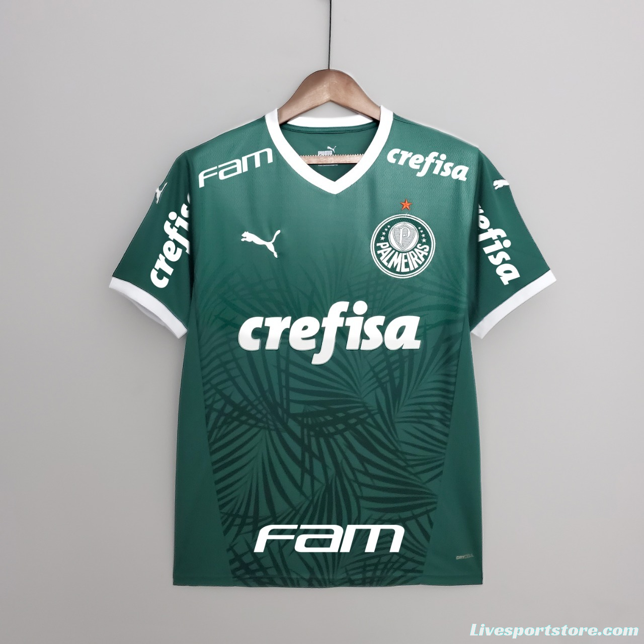 22/23 all sponsor Palmeiras home Soccer Jersey