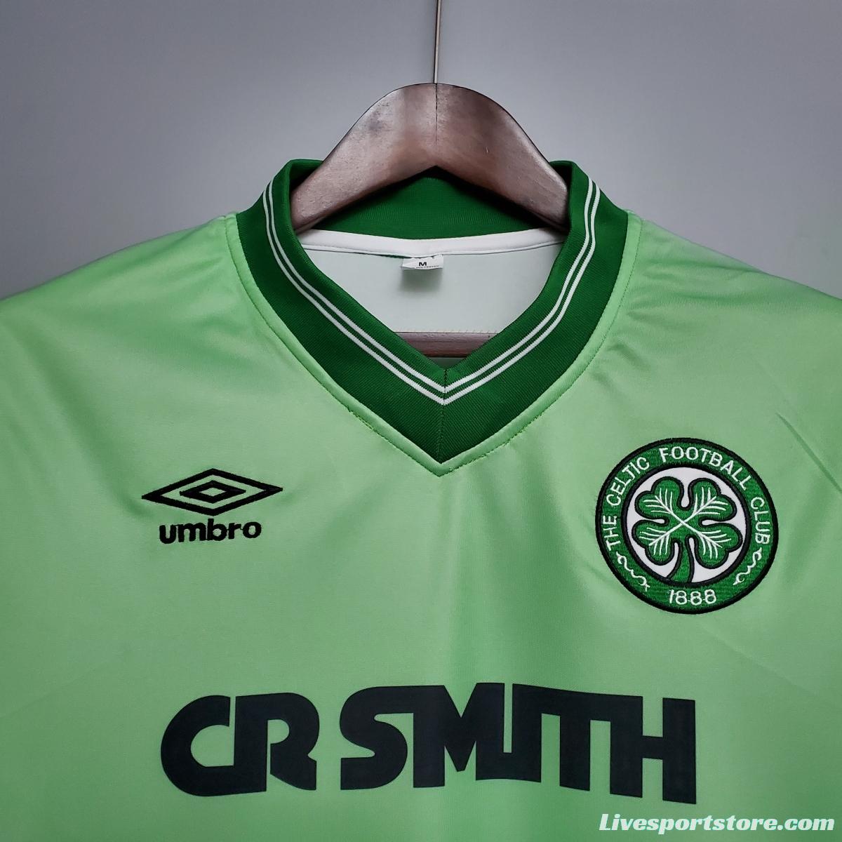 Retro Celtic 84/86 Away Soccer Jersey