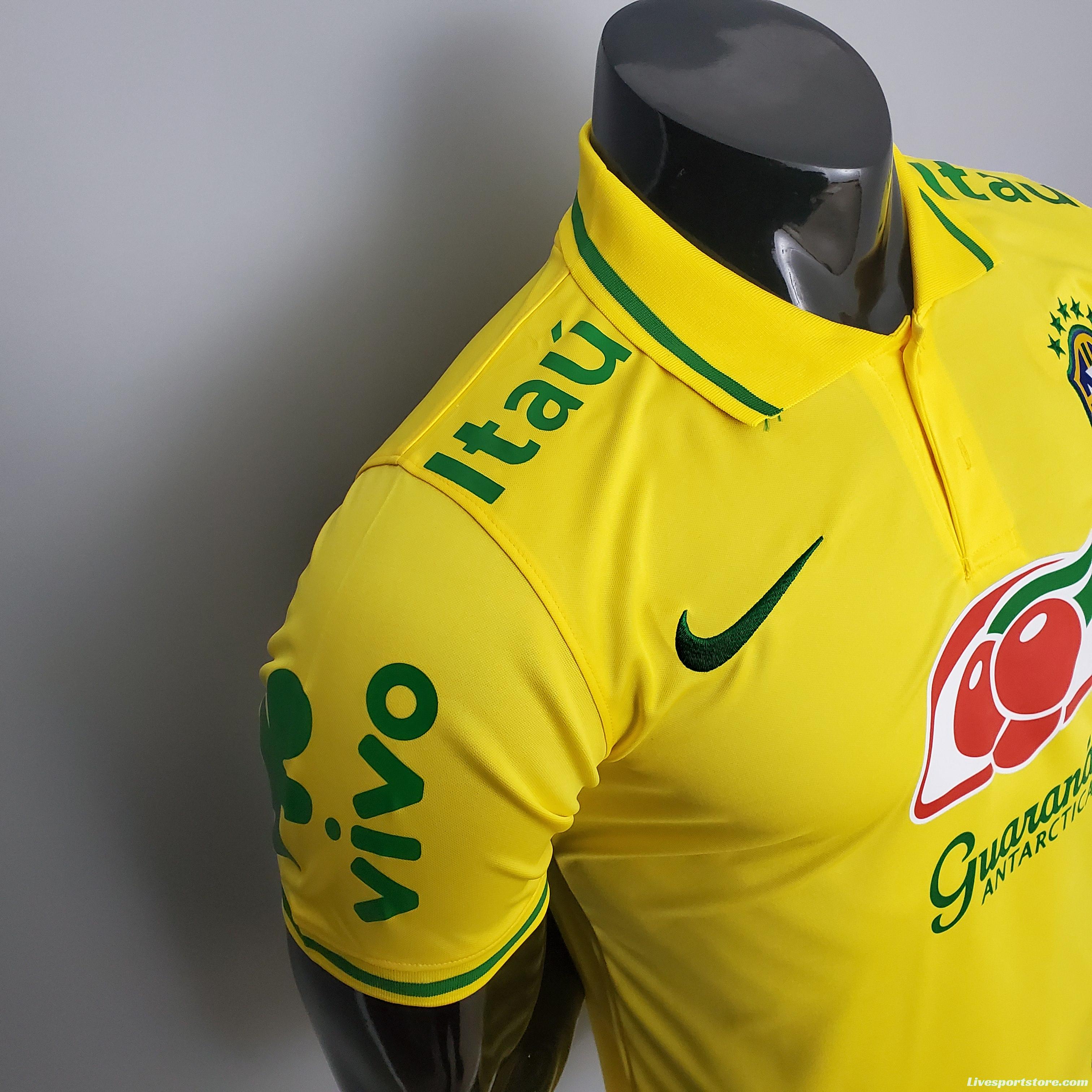 POLO Brazil Yellow Soccer Jersey