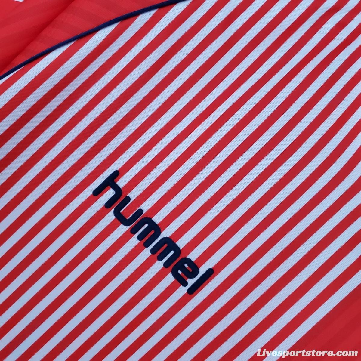 Retro Denmark 1986 home Soccer Jersey