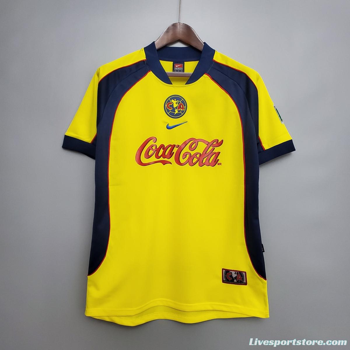 Retro 01/02 Club America home Soccer Jersey