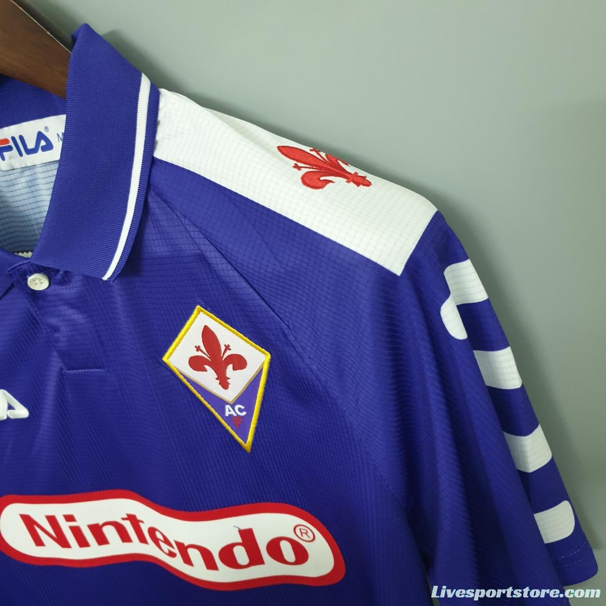 Vintage Fiorentina 1998 home Soccer Jersey