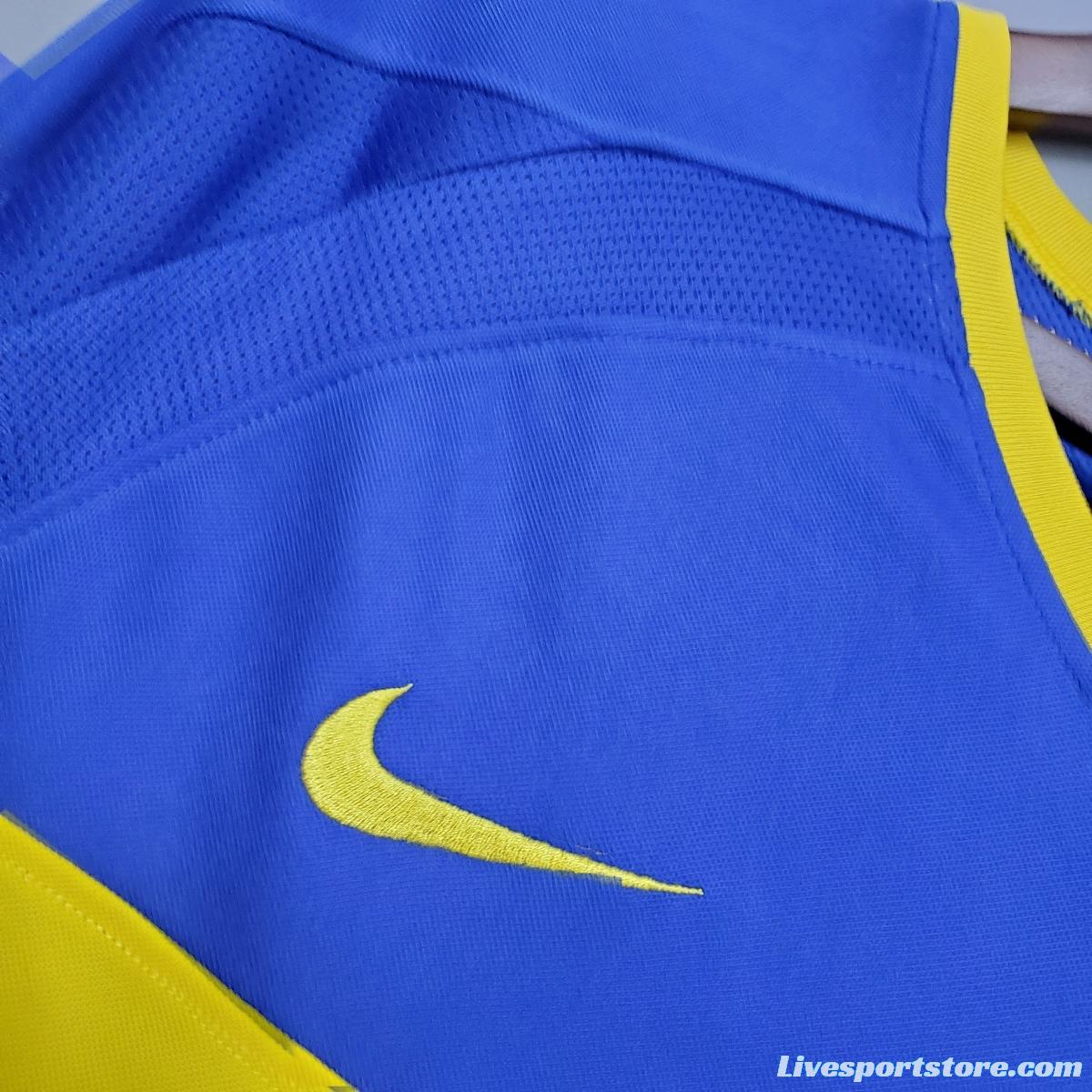 Retro Long Sleeve Boca Juniors 03/04 home Soccer Jersey