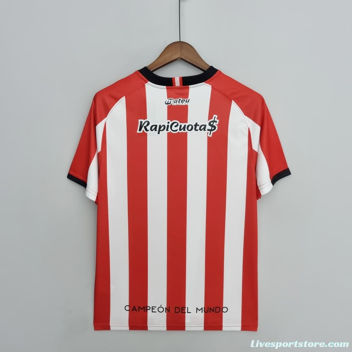 22/23 Estudiantes de La Plata home Soccer Jersey