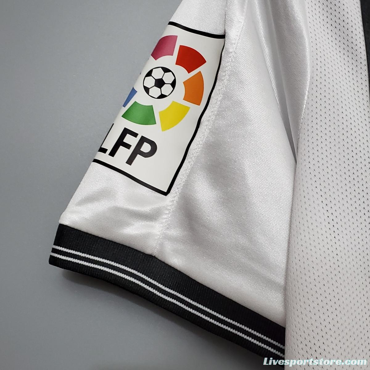 Retro 00/01 Valencia Home Soccer Jersey