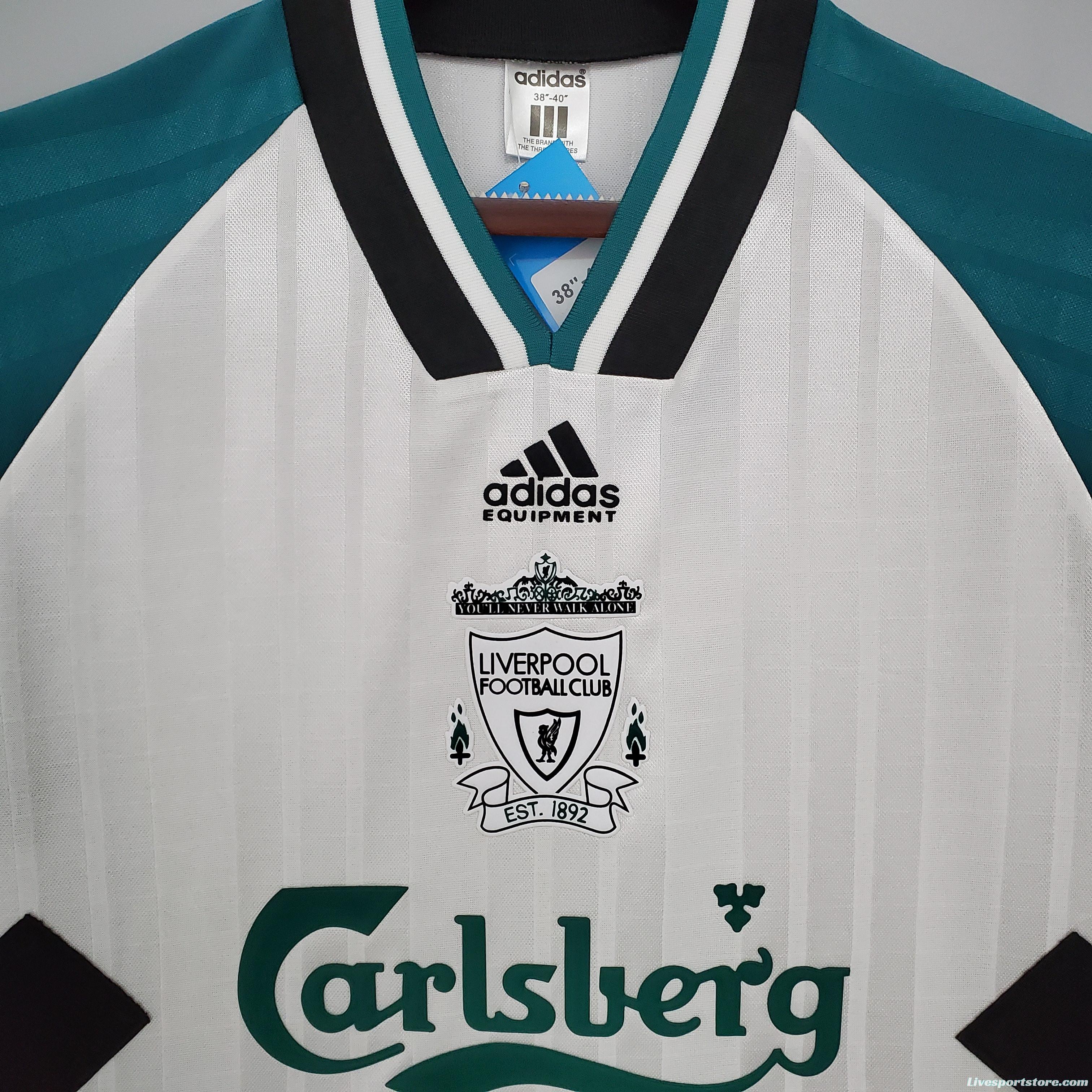 Retro 93/95 Liverpool away Soccer Jersey