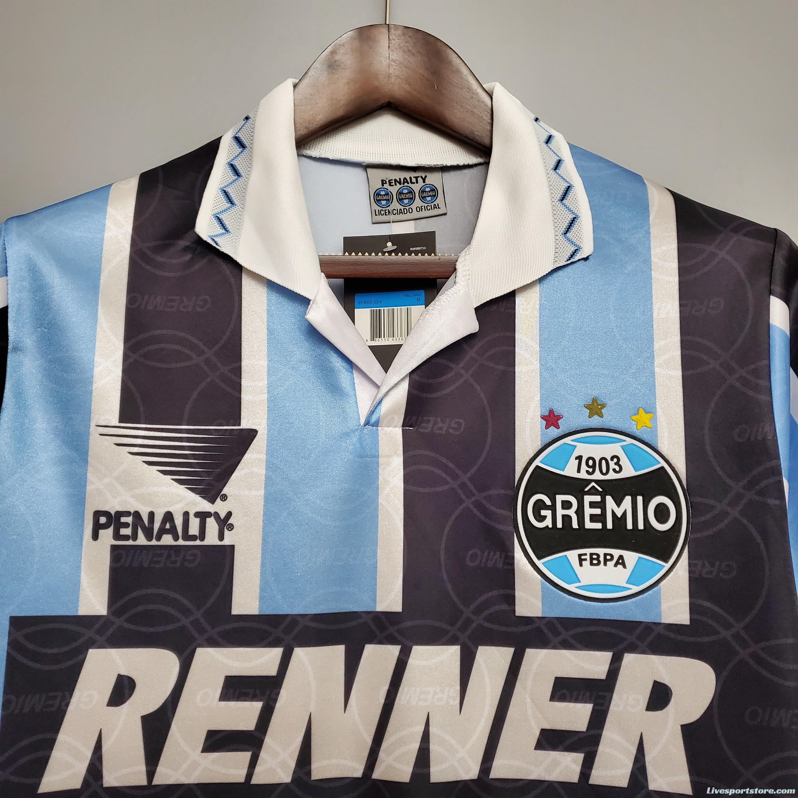 Retro Gremio home Soccer Jersey