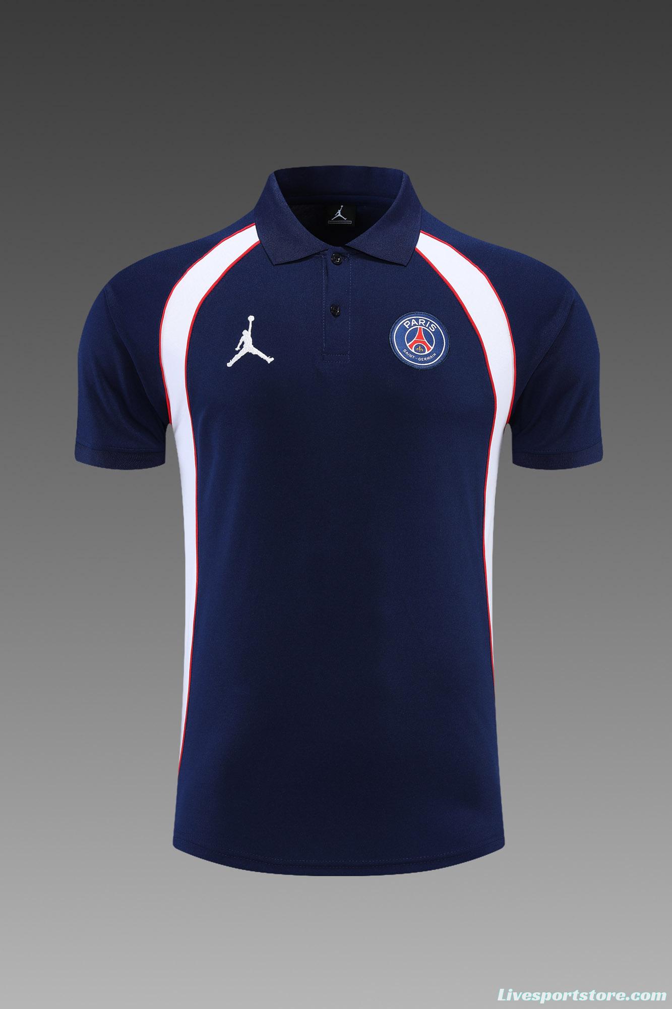 PSG X Jordan POLO kit royal blue (not sold separately)