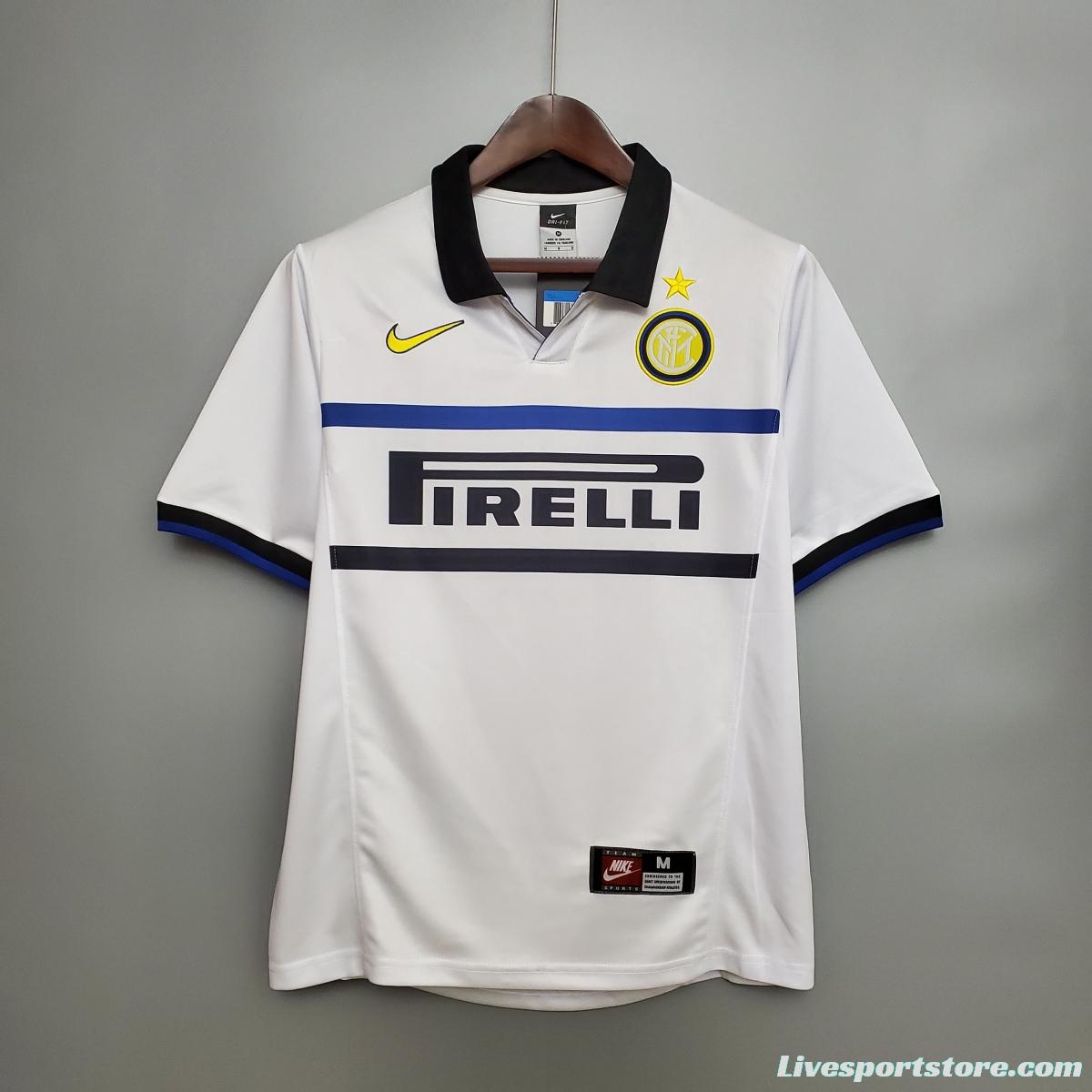 Retro 98/99 Inter Milan away Soccer Jersey