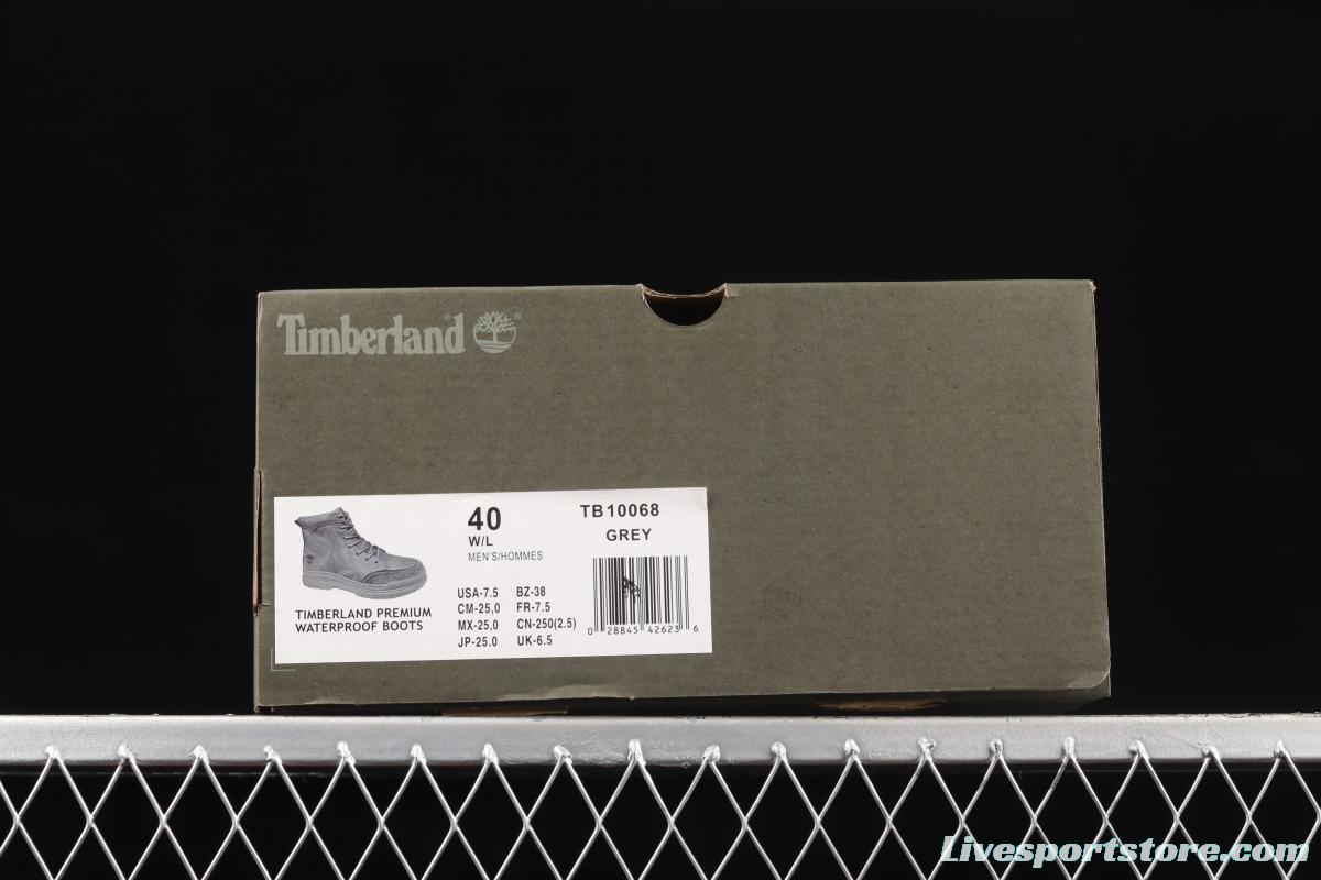 Timberland 21ss autumn and winter new casual shoes TB10068GREY