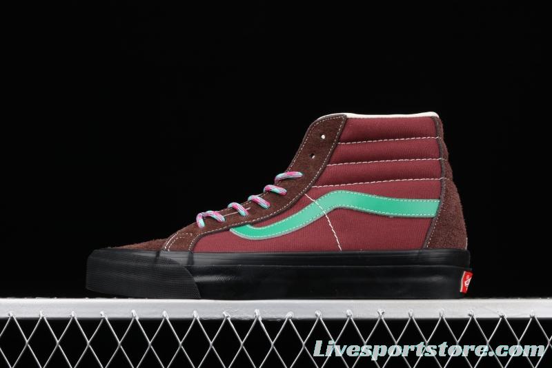 Vans Vault OG SK8-Hi Lx Vansky top casual board shoes VN0A4BVBTIX