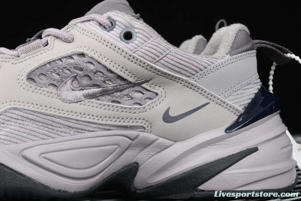 NIKE M2K Tekno new suede gray retro sports daddy shoes BV0074-001