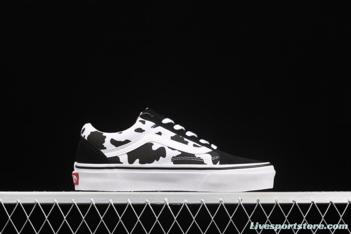 Vans Style 36 Decon SF GD overseas limited black cow graffiti vulcanized skateboard shoes VN0A40E5NNA