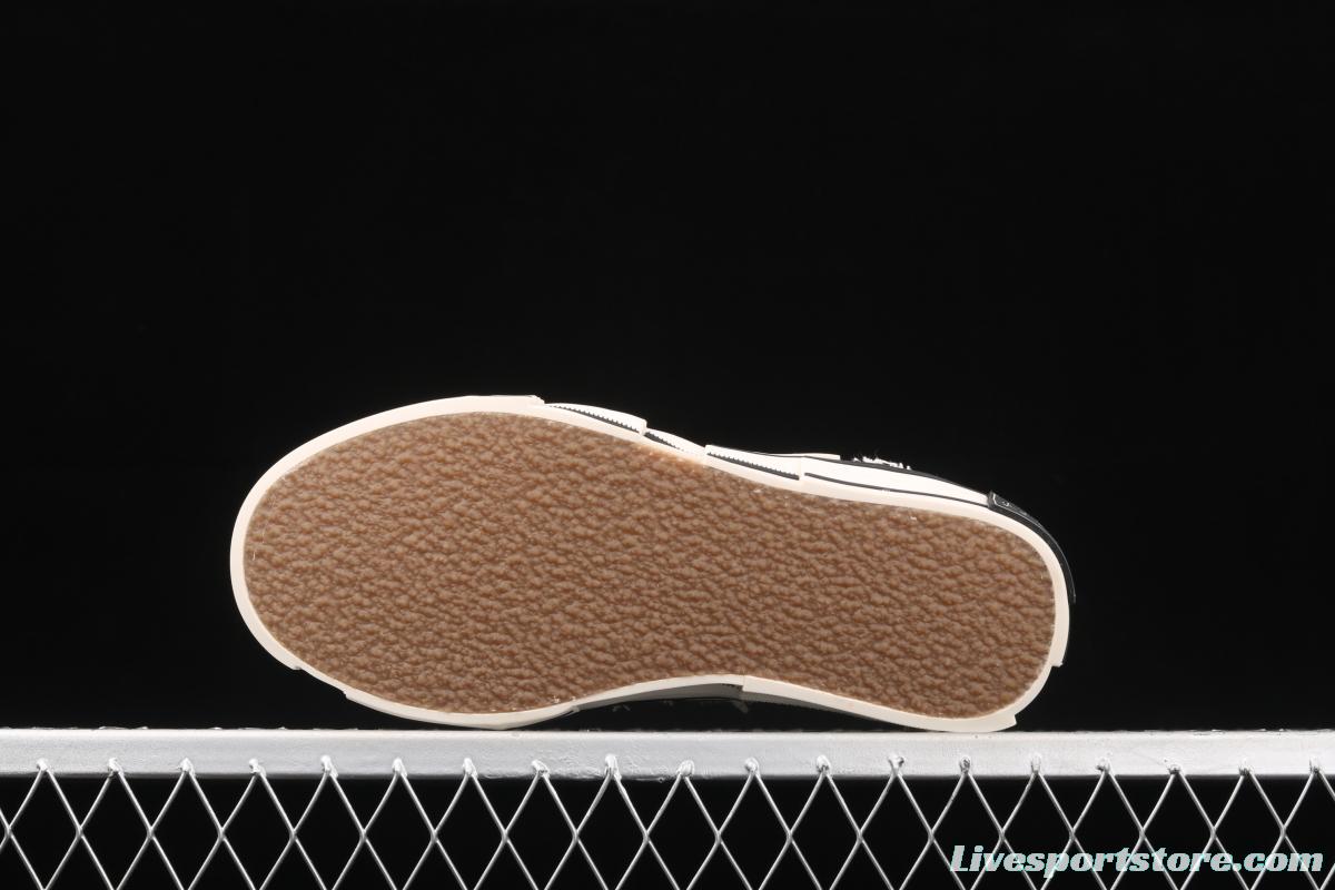 IMPACT x VESSEL G.O.P. LOW deconstructs overlapping thick-soled cork low-side high canvas vulcanized board shoes