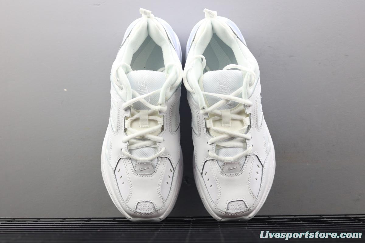 NIKE M2K Tekno all-white color retro sports daddy shoes AV4789-101