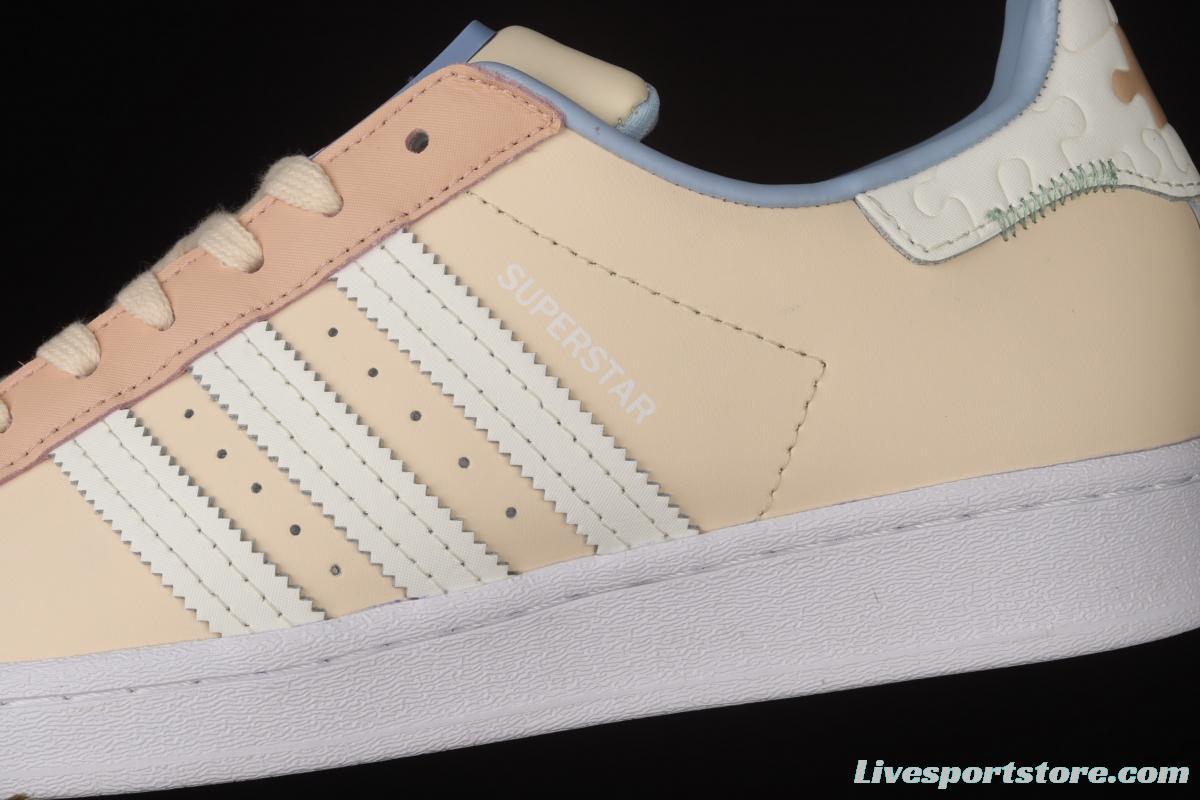 Adidas Superstar GZ3414 shell head classic leisure board shoes