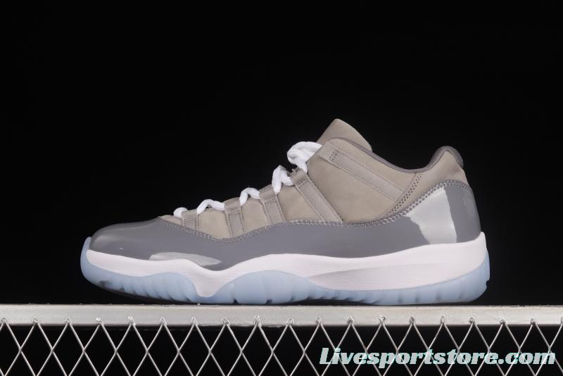 Air Jordan 11 Low Cool Grey 1 1 Cool Grey Real Carbon 528895-003