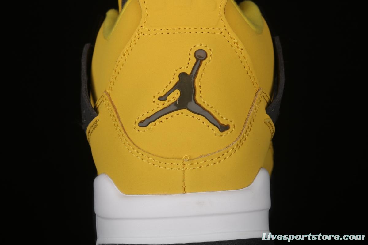 Air Jordan 4 Lightning Yellow Battery 314254-702