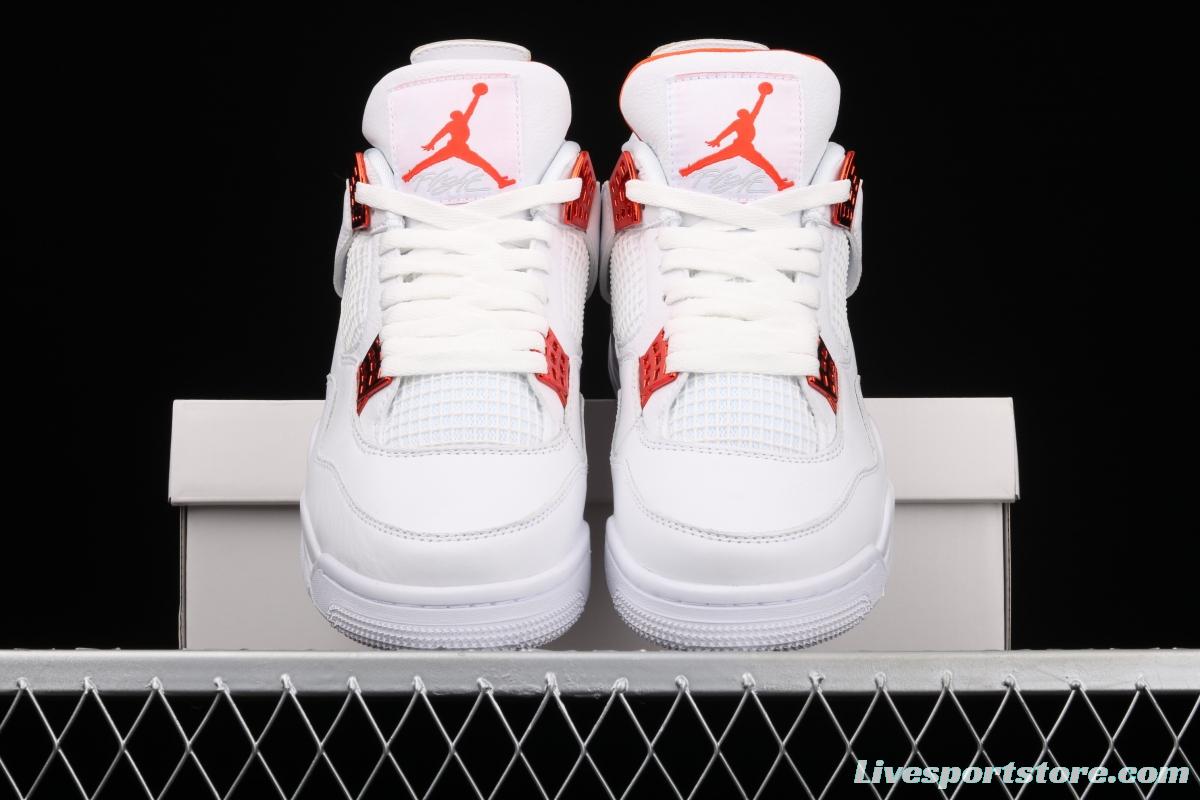 Air Jordan 4 Red Metallic head white and red CT8527-118