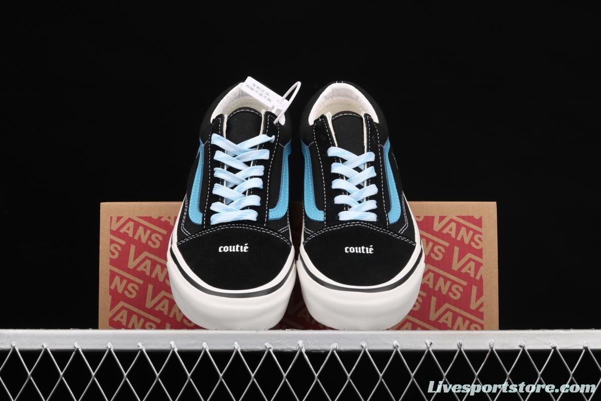 Vans couti é Old Skool 36 DX Old C Logo # 4 2021 blockbuster customized VN0A4BV76FX