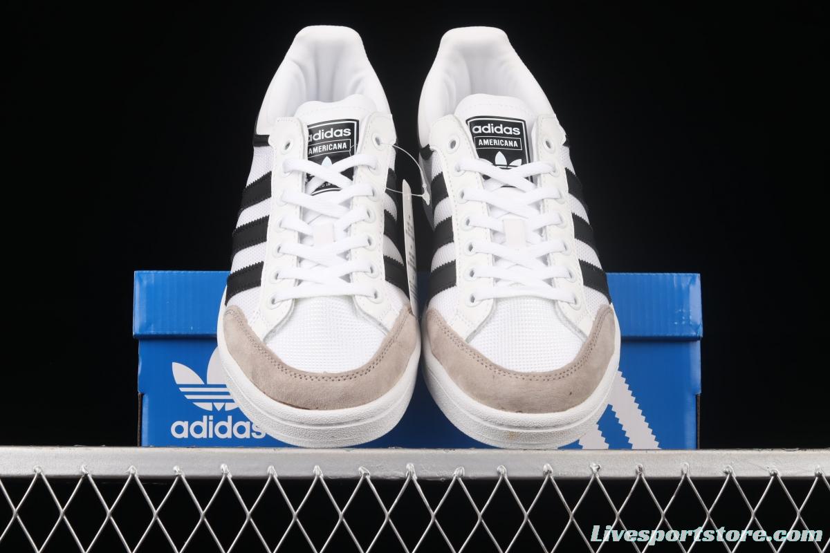 Adidas Originals Americana low FU9510 clover breathable fabric face campus wind low upper board shoes