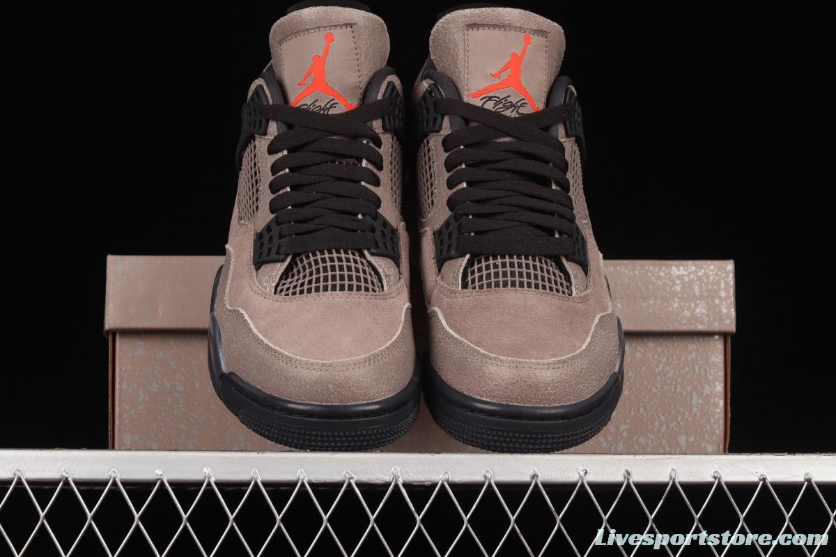 Air Jordan 4 Retro Taupe Haze Black Brown Mocha DB0732-200