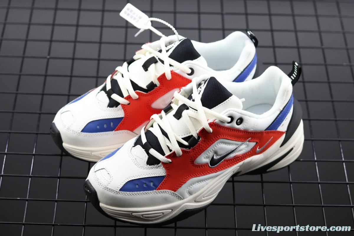 NIKE M2K Tekno black and white retro sports daddy shoes AO3108-101,