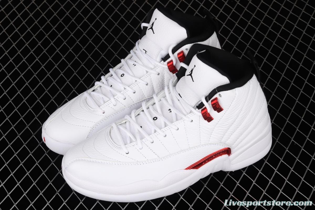 Air Jordan 12 Twist 2 2 White and red CT8013-106