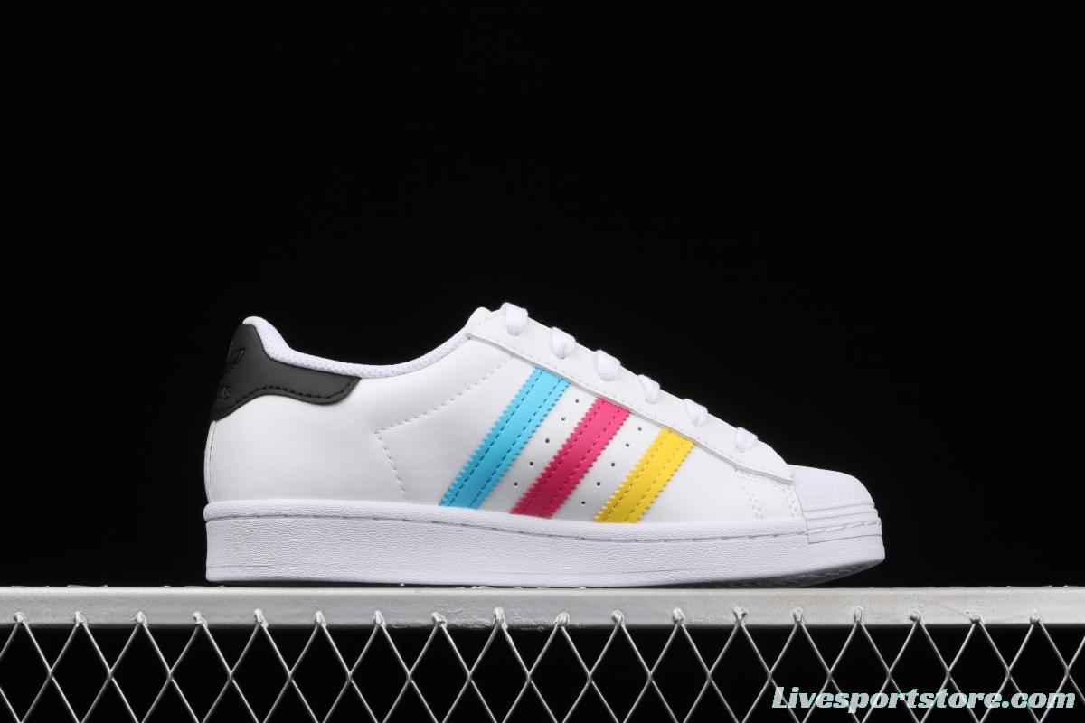 Adidas Superstar FU9521 shell head sports leisure board shoes