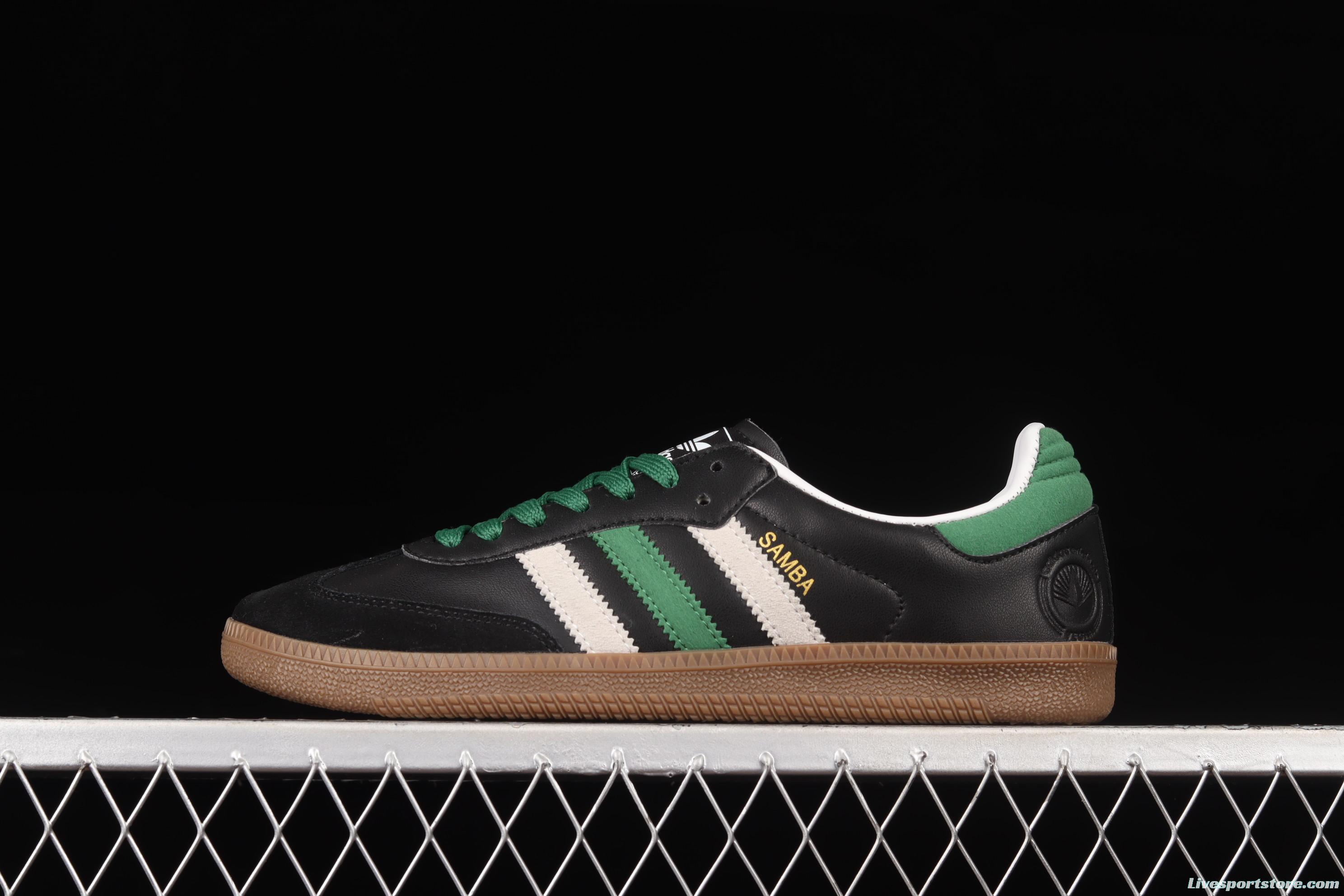 Adidas Samba Vegan FW2429 clover leisure board shoes