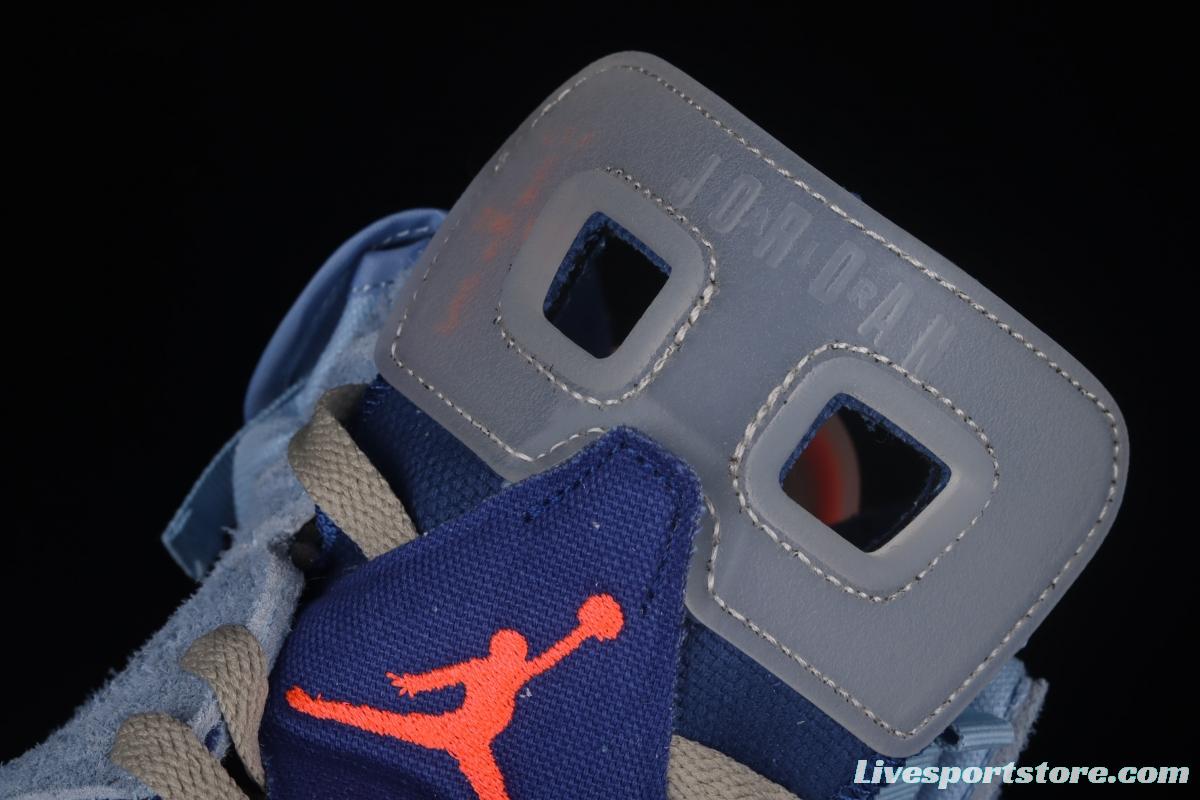 Travis Scott x Air Jordan 6 Cerulean Joint name Sky Blue DH0690-400