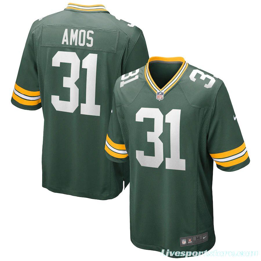 Men's Adrian Amos Green Player Limited Team Jersey