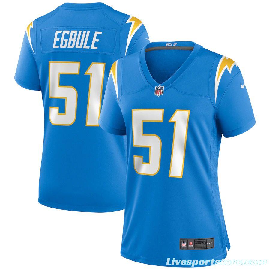 Women's Emeke Egbule Powder Blue Player Limited Team Jersey