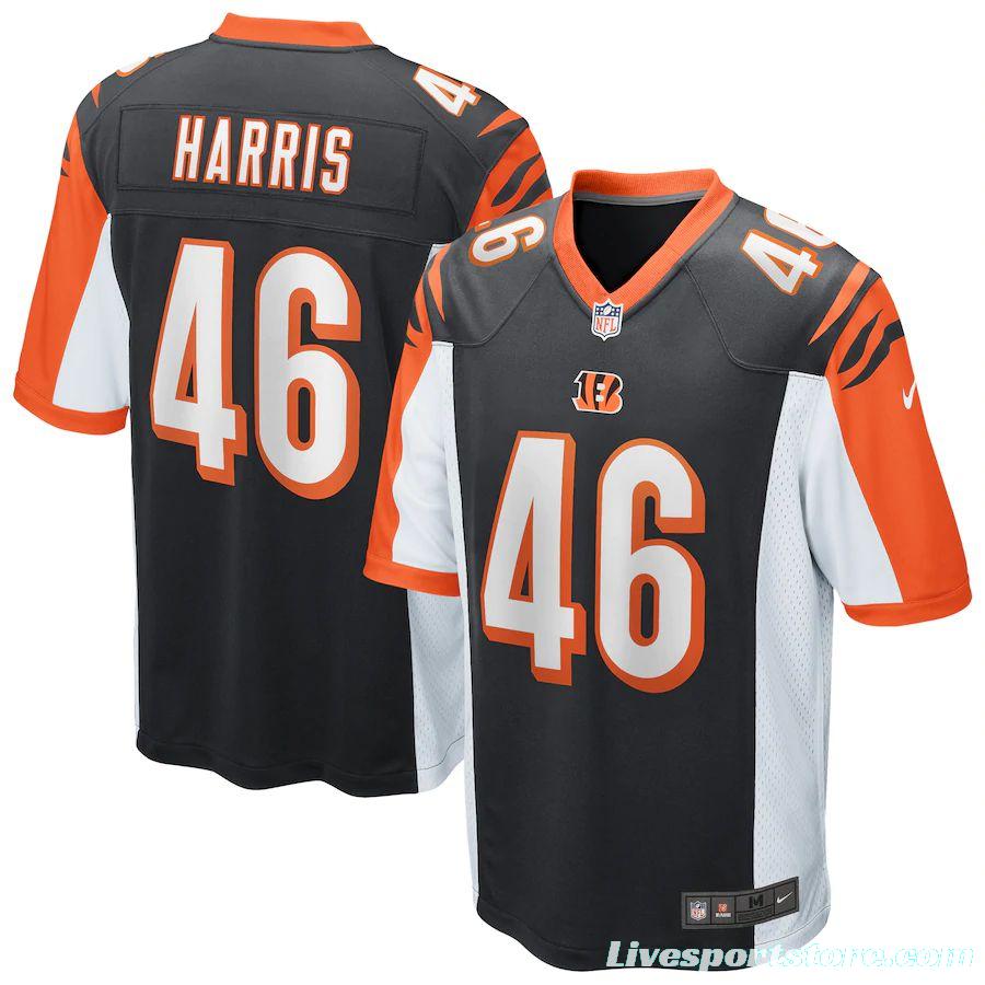 Men's Clark Harris Black Player Limited Team Jersey