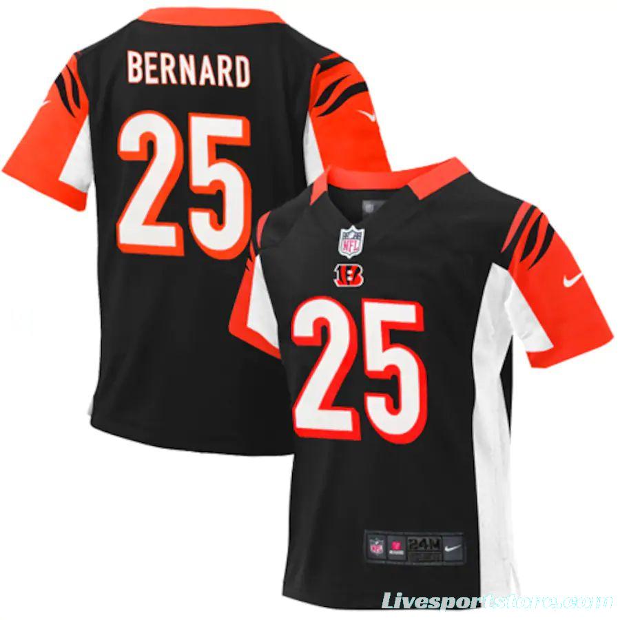 Toddler Giovani Bernard Black Toddler Player Limited Team Jersey