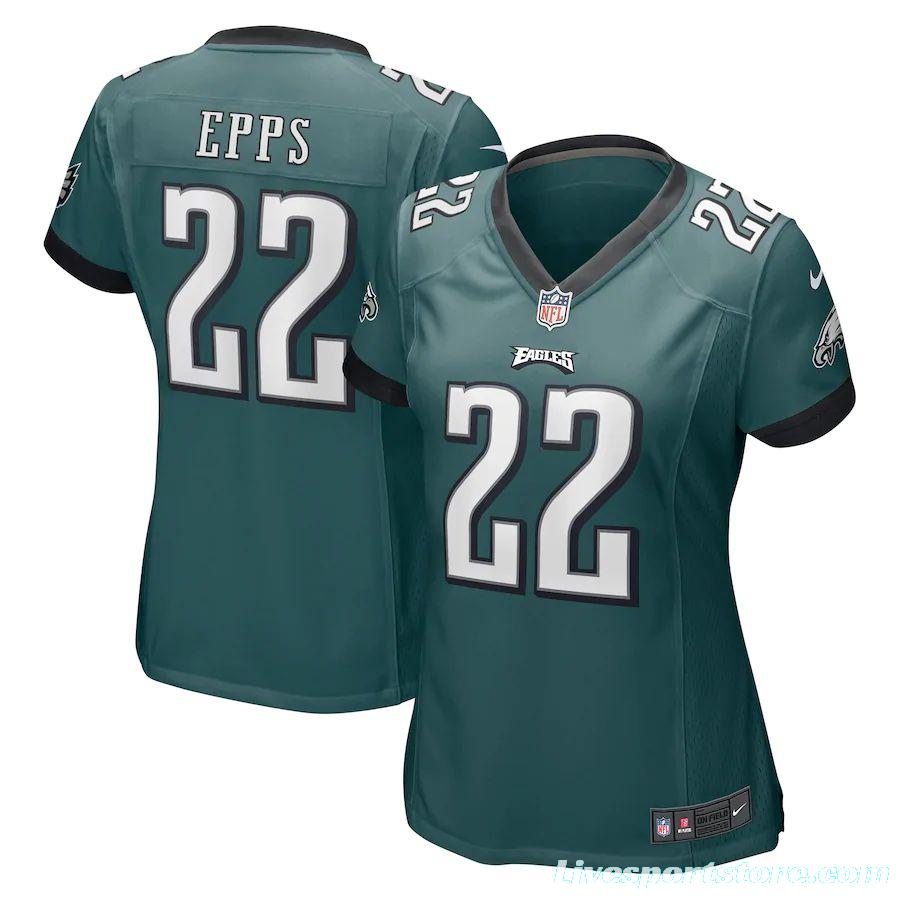 Women's Marcus Epps Midnight Green Player Limited Team Jersey