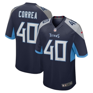 Men's Kamalei Correa Navy Player Limited Team Jersey