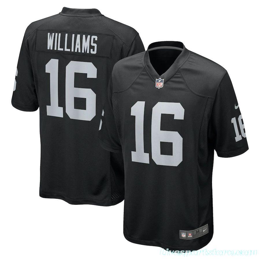 Men's Tyrell Williams Black Player Limited Team Jersey