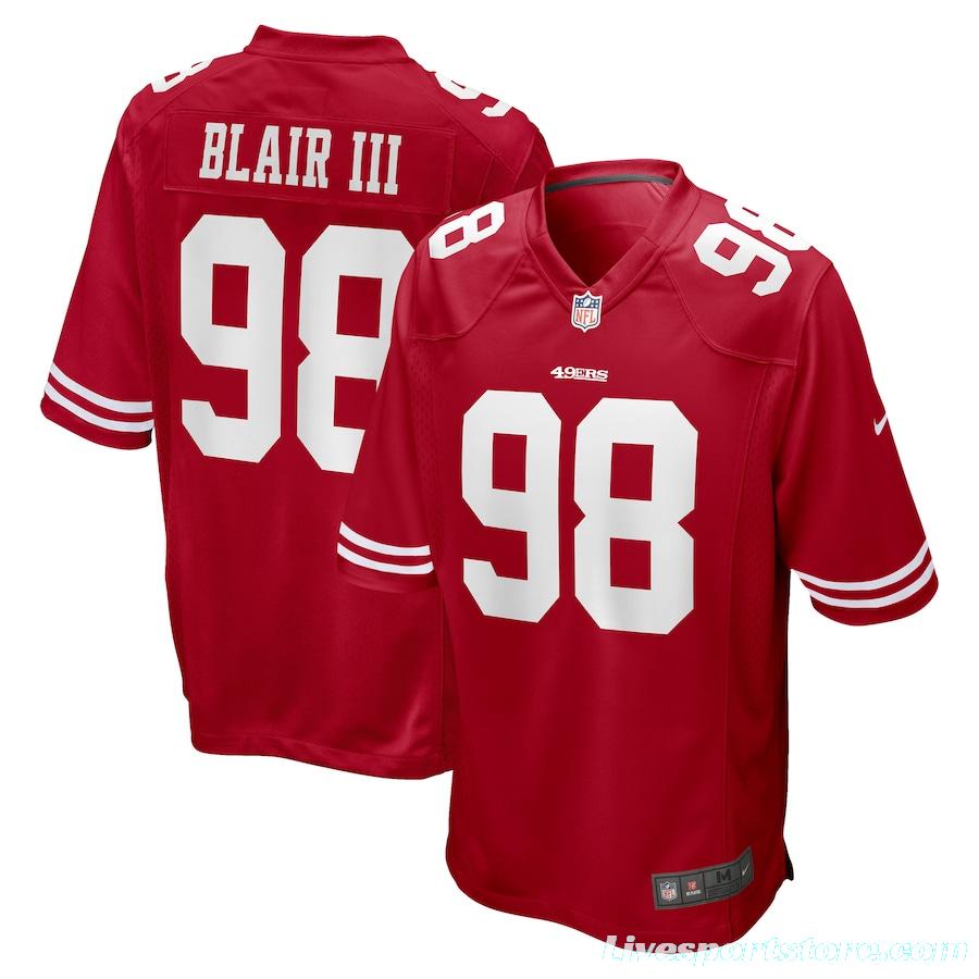 Men's Ronald Blair III Scarlet Player Limited Team Jersey