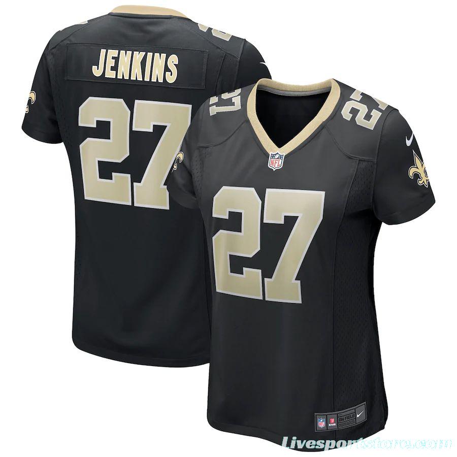 Women's Malcolm Jenkins Black Player Limited Team Jersey