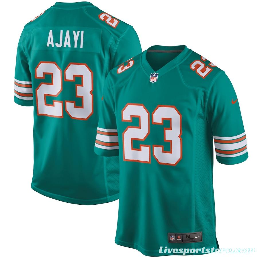 Men's Jay Ajayi Aqua Throwback Player Limited Team Jersey