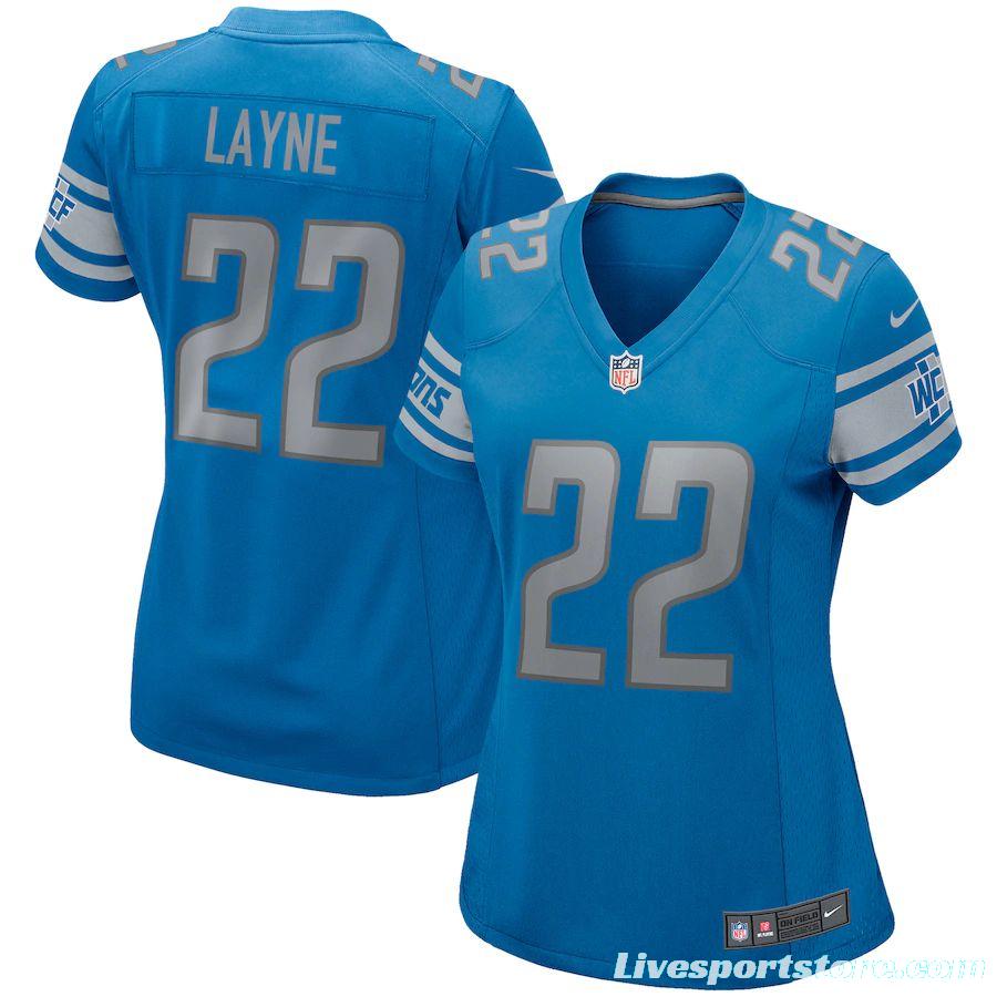 Women's Bobby Layne Blue Retired Player Limited Team Jersey