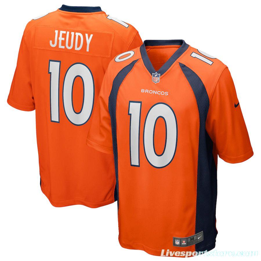 Men's Jerry Jeudy Orange 2020 Draft First Round Pick Player Limited Team Jersey