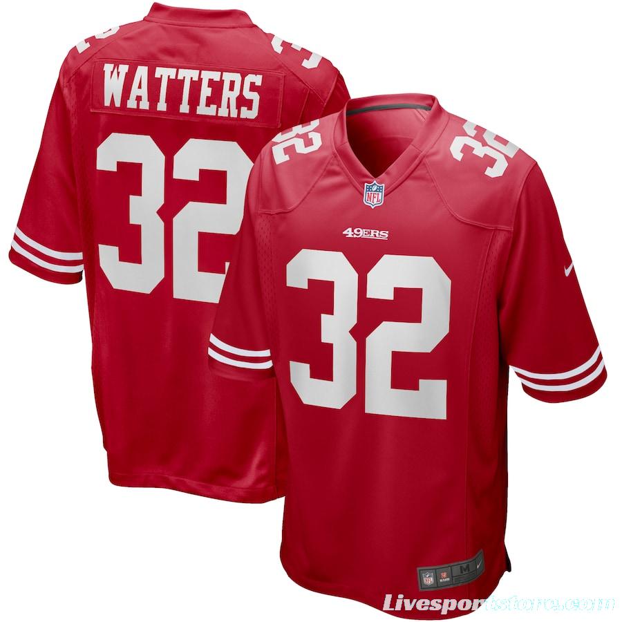 Men's Ricky Watters Scarlet Retired Player Limited Team Jersey