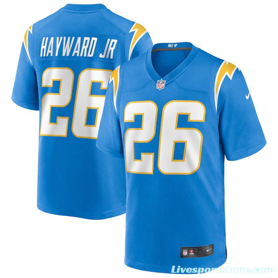 Men's Casey Hayward Powder Blue Player Limited Team Jersey