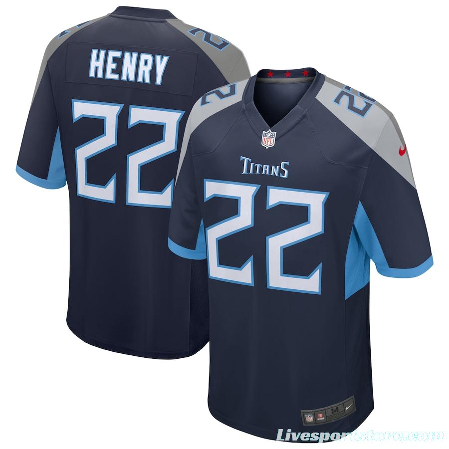 Men's Derrick Henry Navy Player Limited Team Jersey