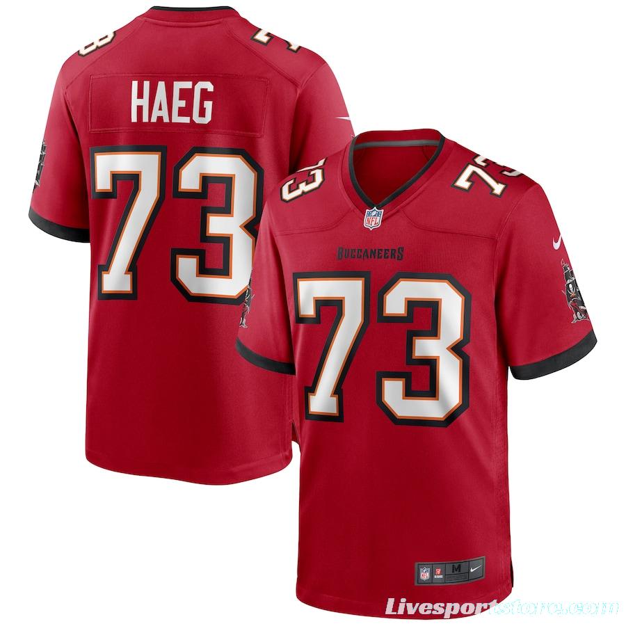 Men's Joe Haeg Red Player Limited Team Jersey