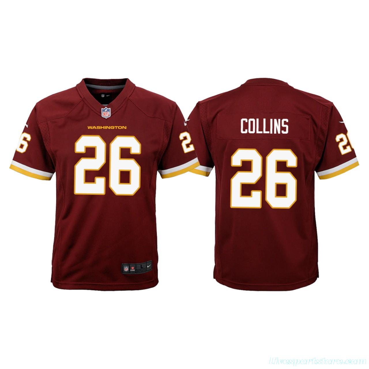 Youth Landon Collins Burgundy Player Limited Team Jersey