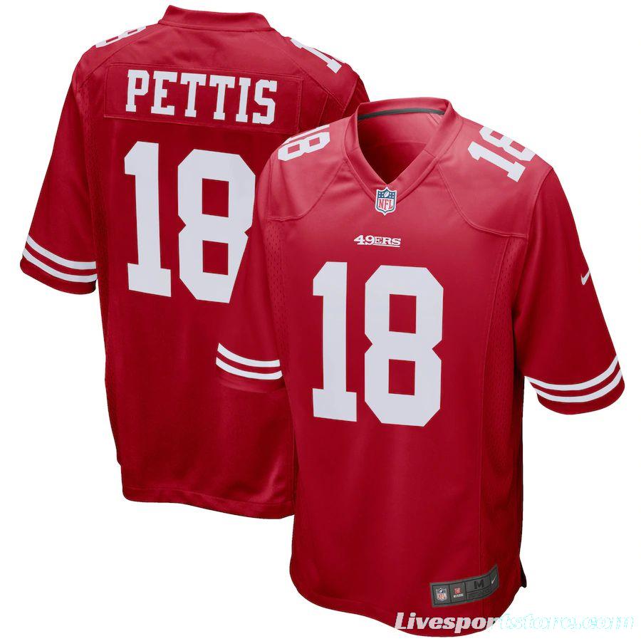 Men's Dante Pettis Scarlet Player Limited Team Jersey